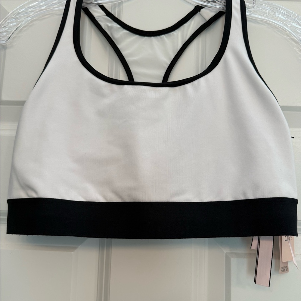 Victoria's Secret Black and White Sports Bra